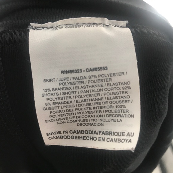 Nike Black Tennis Skirt Skort - Picture 9 of 9